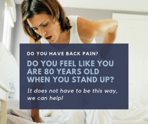 Back pain post - Do you have back pain?